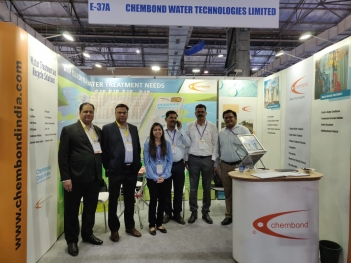Chembond Group showcased in Water Technologies at Chemtech World Expo 2019