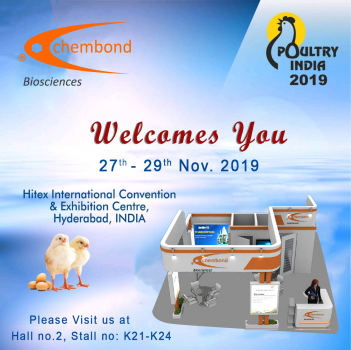 Chembond to Exhibit in Poultry India 2019, Hyderabad