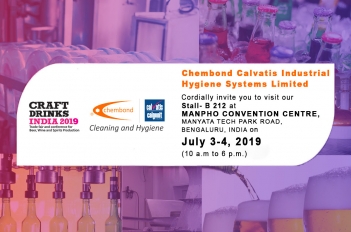 Chembond Calvatis to participate in Craft Drinks India 2019